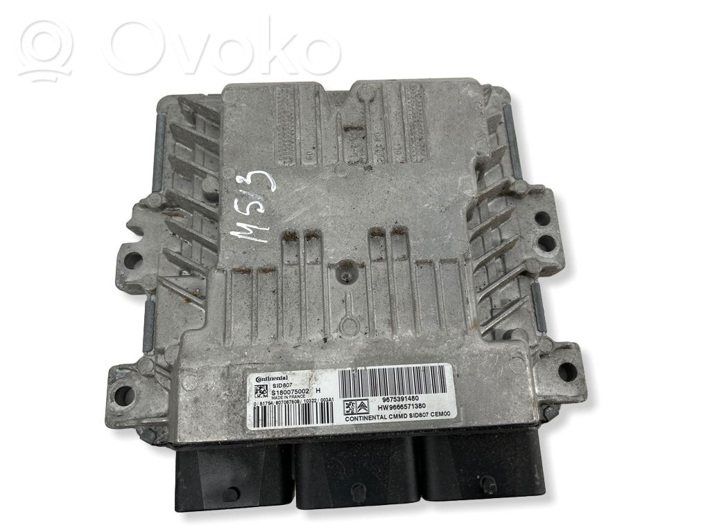 Citroen C4 I Picasso Engine control unit/module 