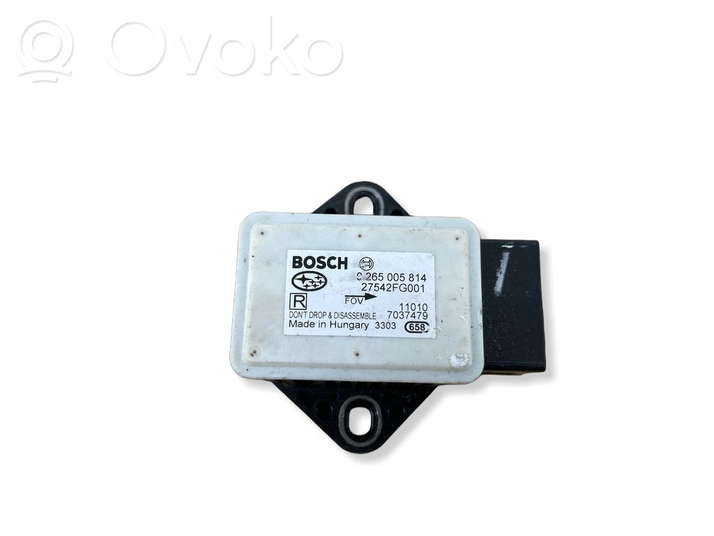 Subaru Forester SH ESP acceleration yaw rate sensor 