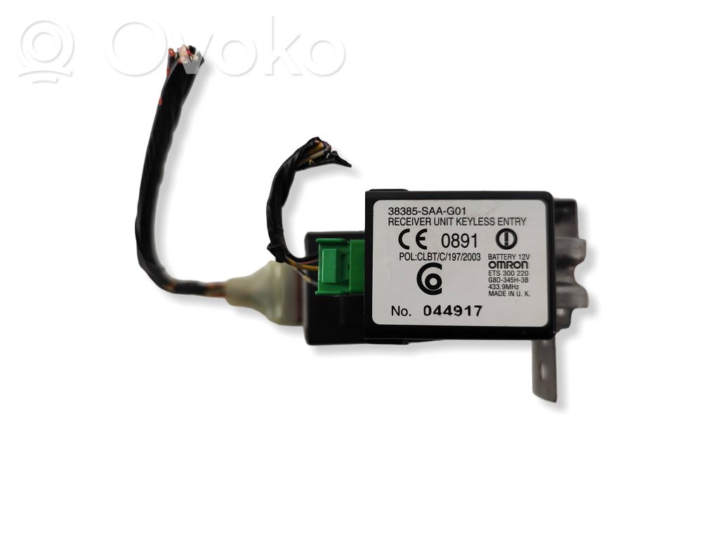 Immobilizer control unit/module   38385SAAG01,G8D345H3B,044917,ETS300220