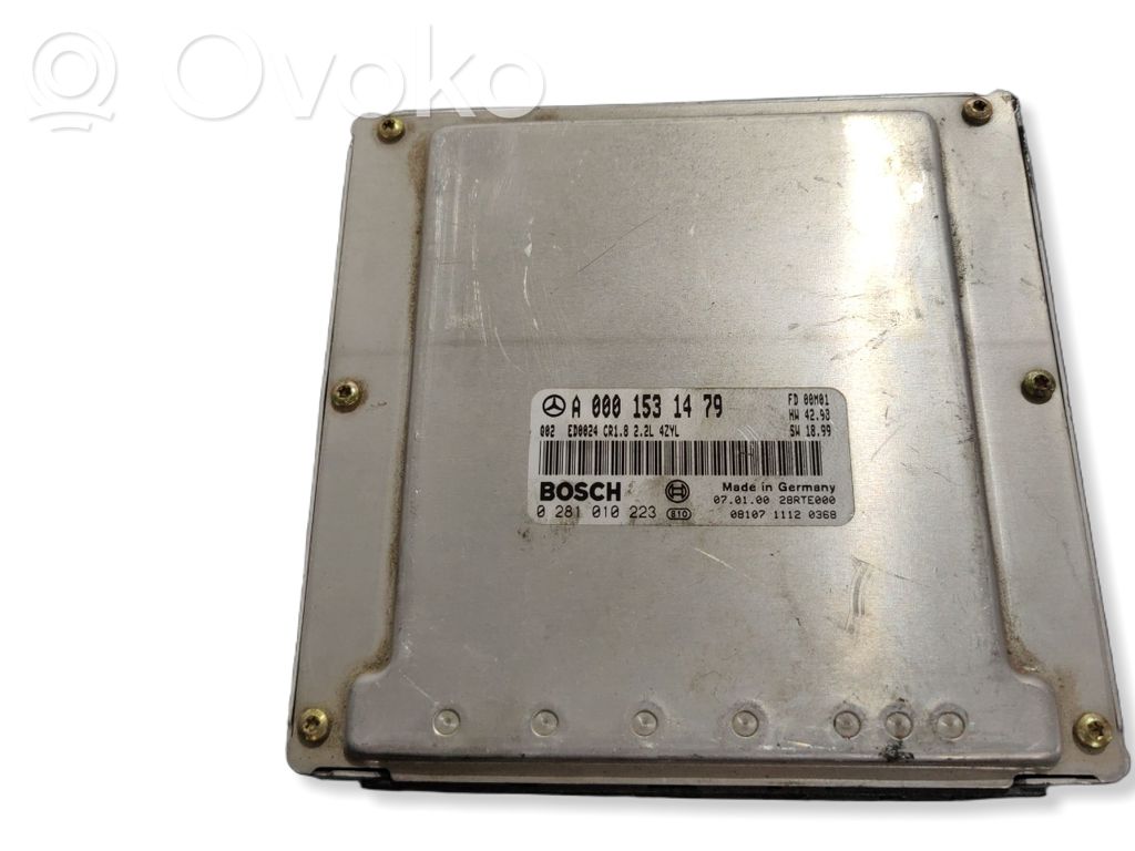 Mercedes-Benz C W202 Sterownik / Moduł ECU 