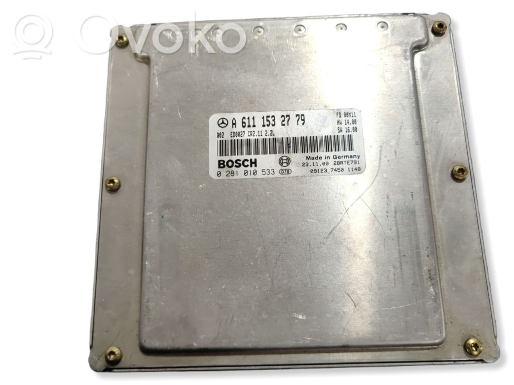 Mercedes-Benz E W210 Engine control unit/module 