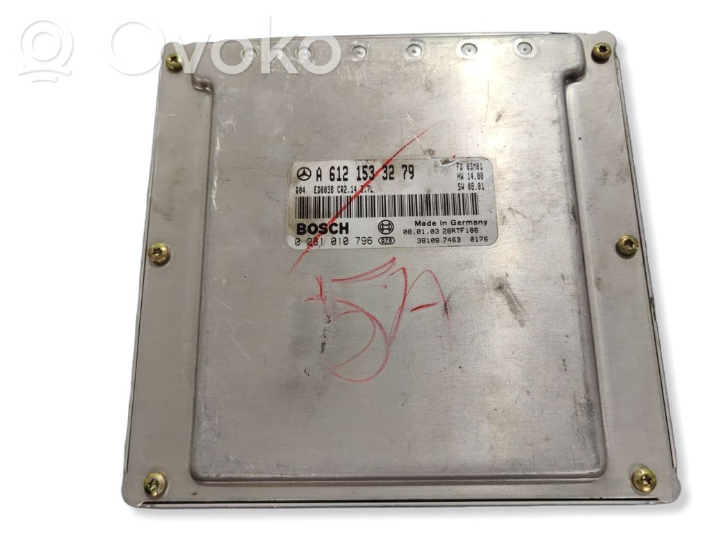 Mercedes-Benz ML W163 Engine control unit/module 