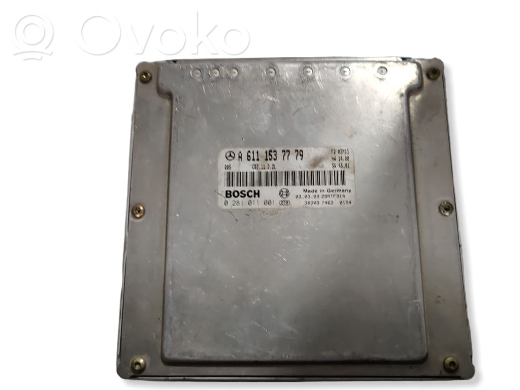 Mercedes-Benz C W203 Engine control unit/module 