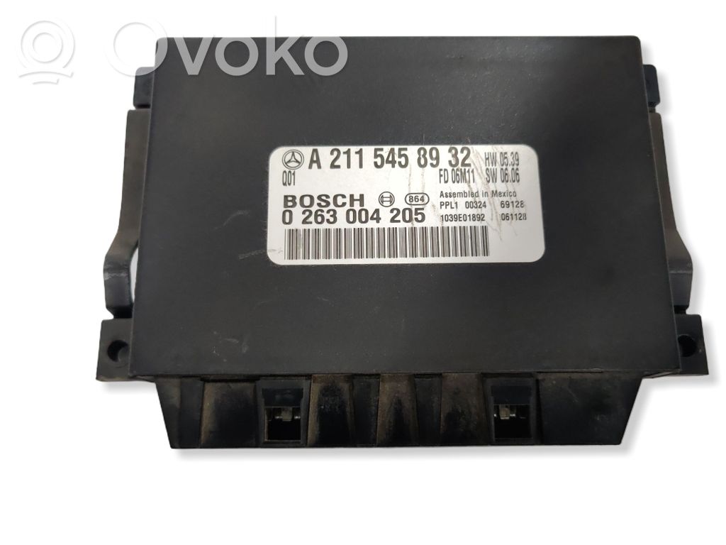 Mercedes-Benz E W211 Parking PDC control unit/module 