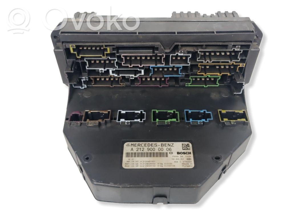Mercedes-Benz E W212 Fuse module 