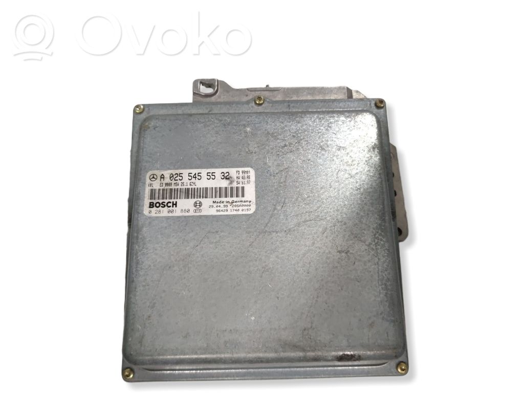 Mercedes-Benz E W212 Engine control unit/module ECU 