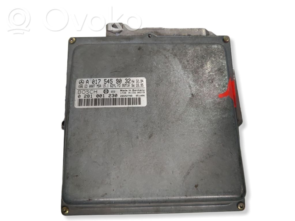 Mercedes-Benz E W212 Engine control unit/module 