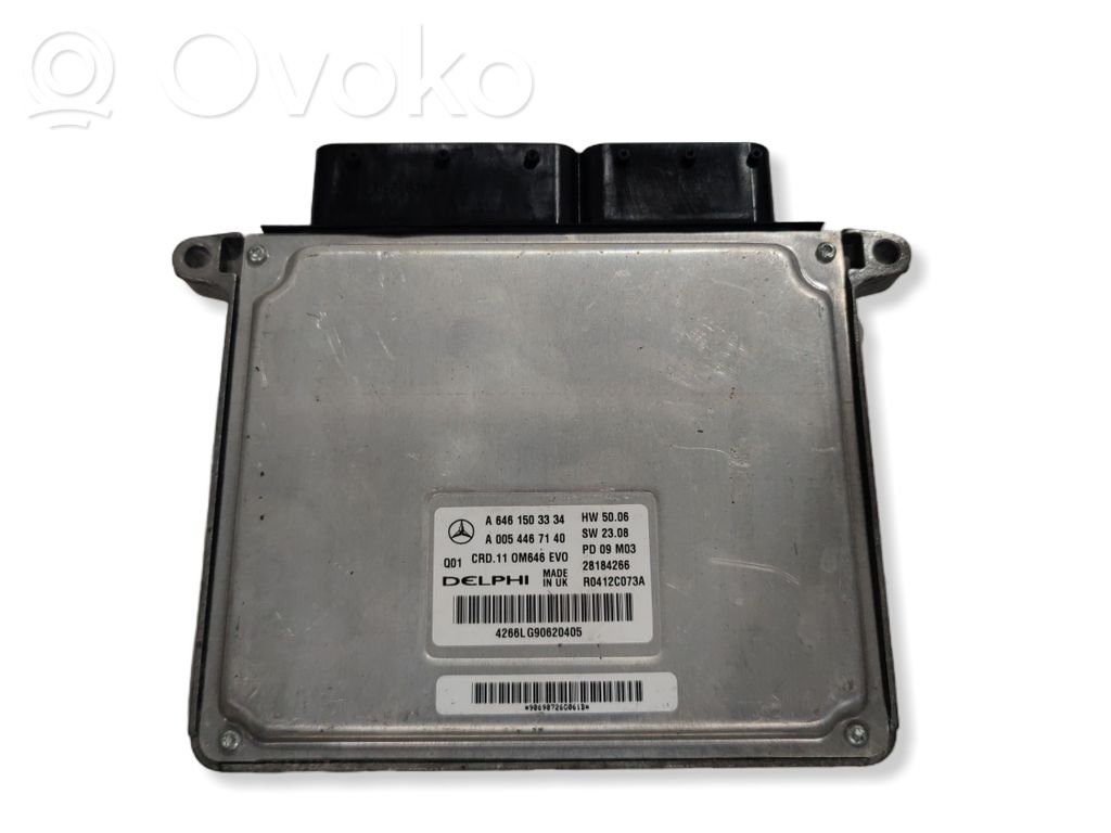 Mercedes-Benz C W204 Engine control unit/module 