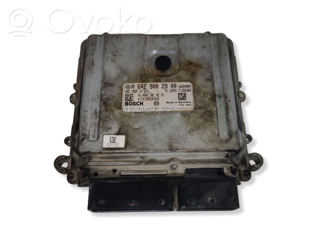 Mercedes-Benz C W204 Engine control unit/module 