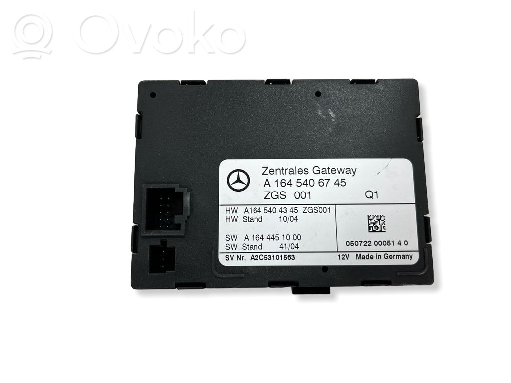 Mercedes-Benz ML W164 Moduł sterowania Gateway 