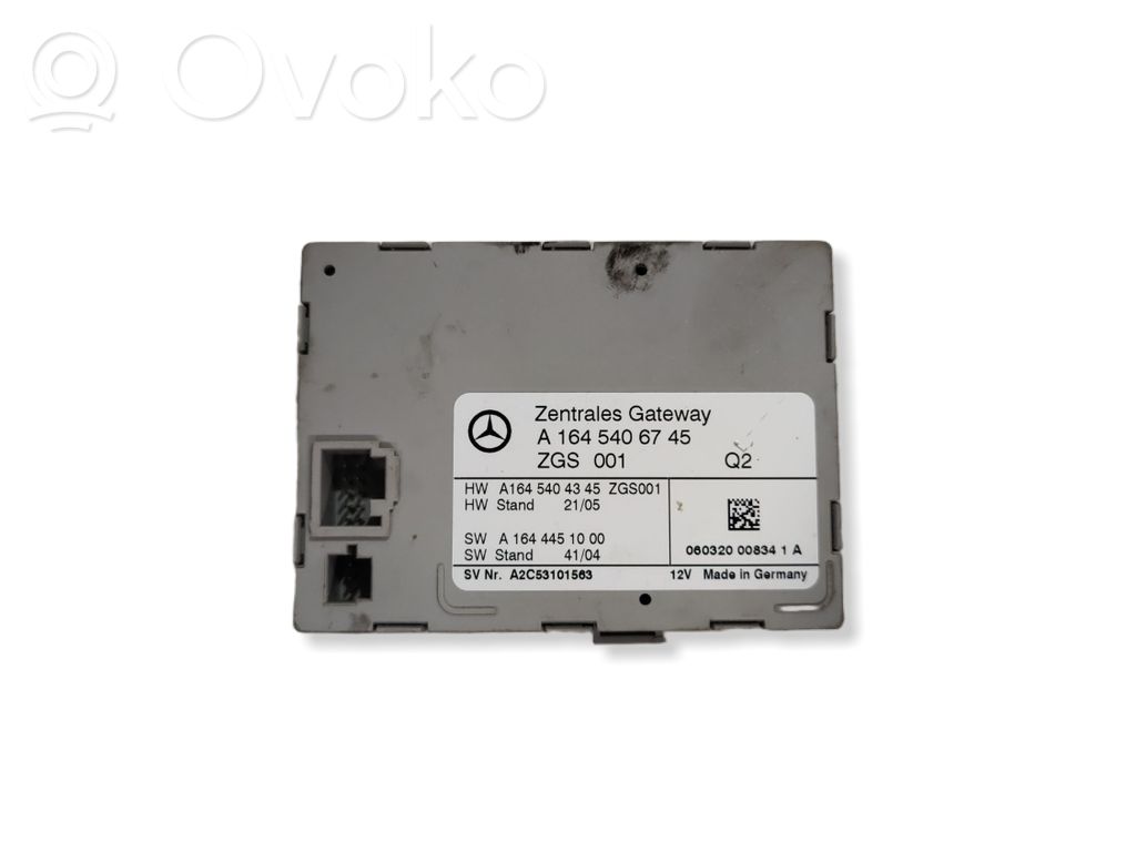 Mercedes-Benz ML W164 Moduł sterowania Gateway 