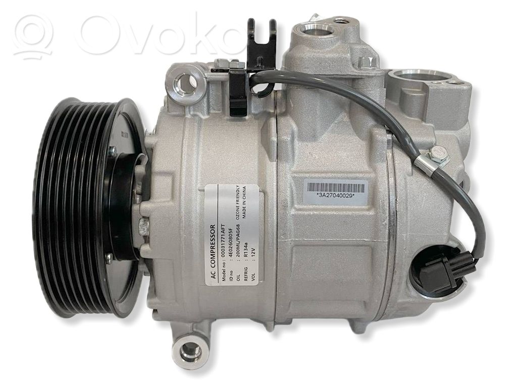 Air conditioning (A/C) compressor (pump)   4E0260805F,4471804550,4471804551,4471804552,4471909580,4E0260805S,510469,8629712,98318,AC51542,AIK263
