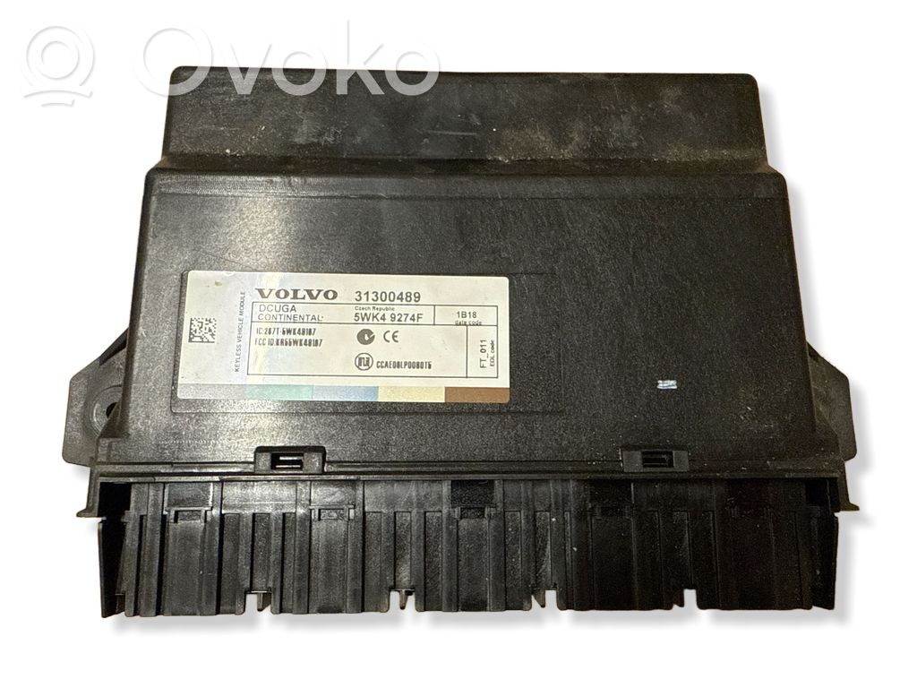 Volvo C70 Keyless (KESSY) go control unit/module 
