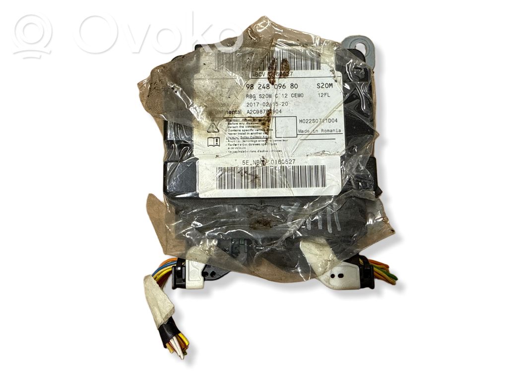 Citroen C3 Centralina/modulo airbag 