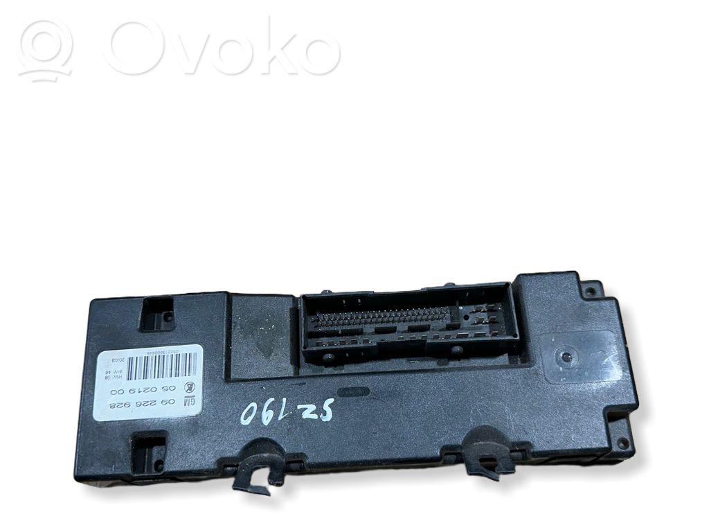Opel Vectra C Module de commande de siège 