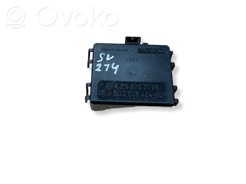 Mercedes-Benz E W211 Sensor de lluvia 