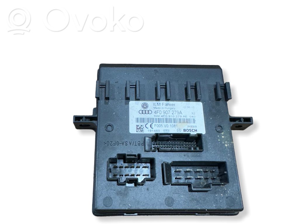 Moduł / Sterownik komfortu   4F0907279A,F005V01081,4F0910279AE