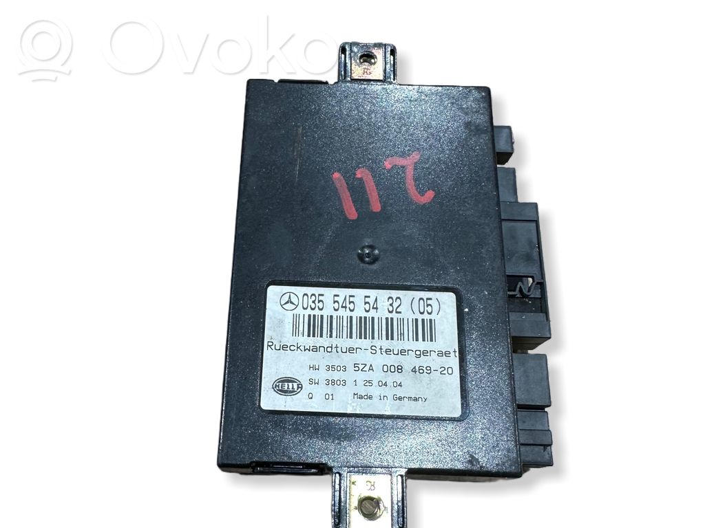 Mercedes-Benz E W211 Tailgate/trunk control unit/module 