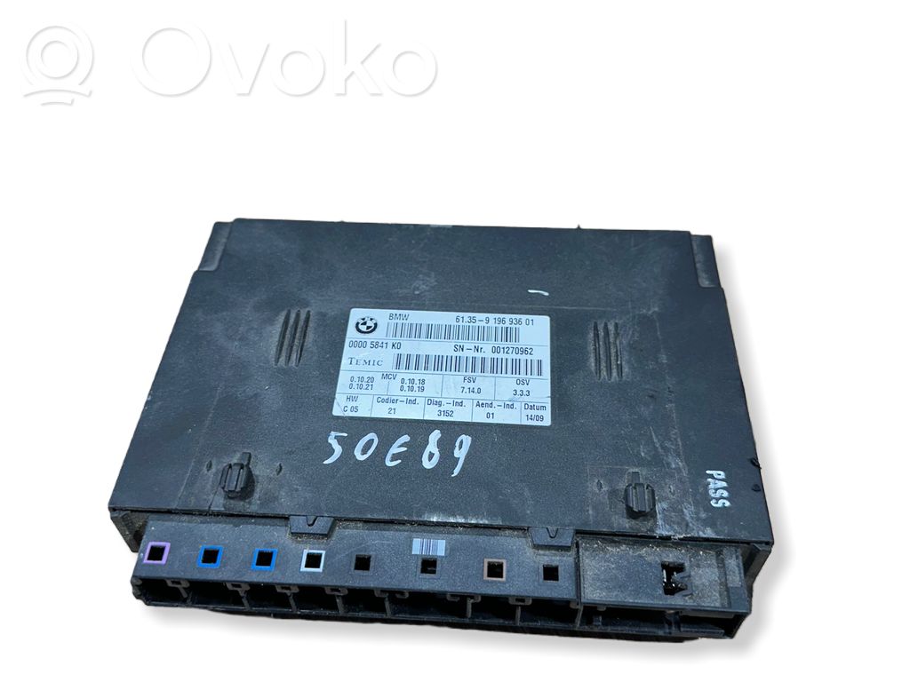 BMW 3 E90 E91 Seat control module 