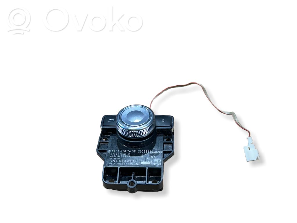 Mercedes-Benz C W204 Interruptor de control multifunción 
