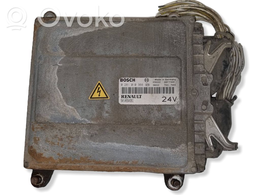 Renault Mascott Engine control unit/module 