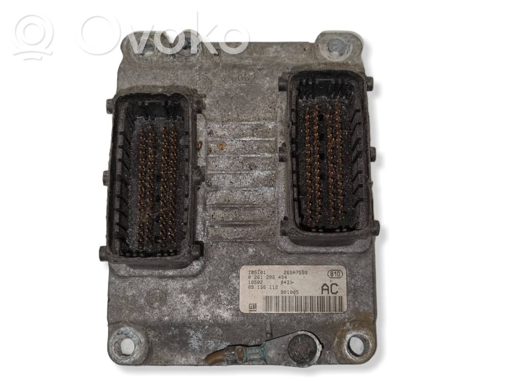 Engine control unit/module   0261206494,09136112