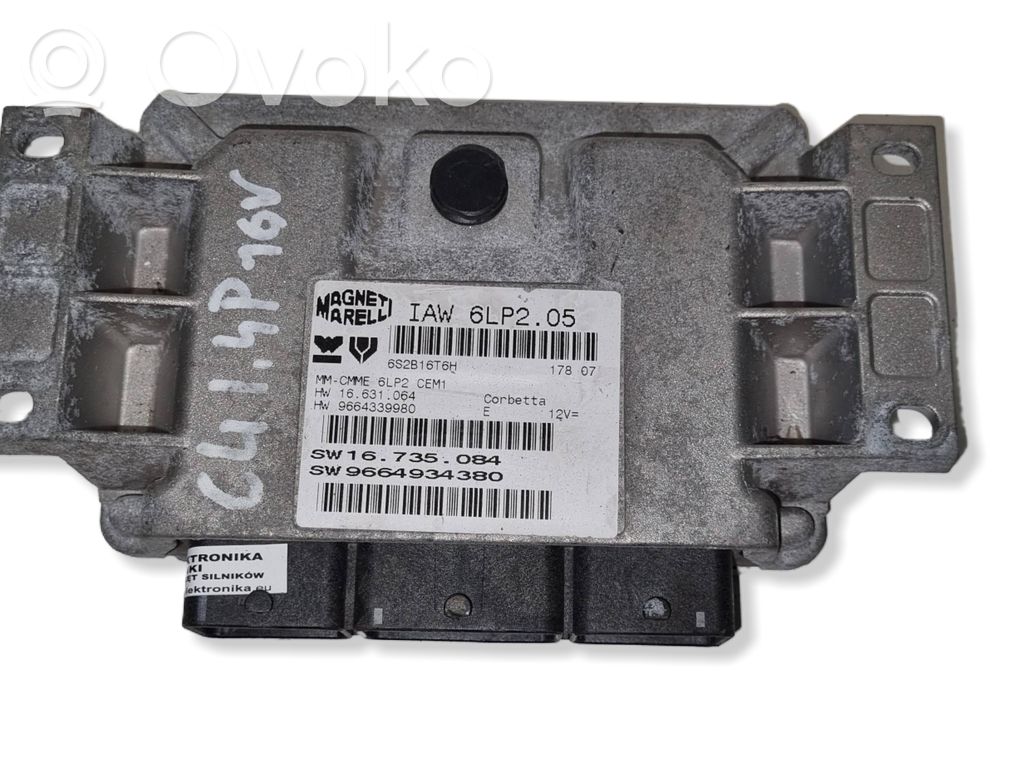 Peugeot 207 Engine control unit/module 