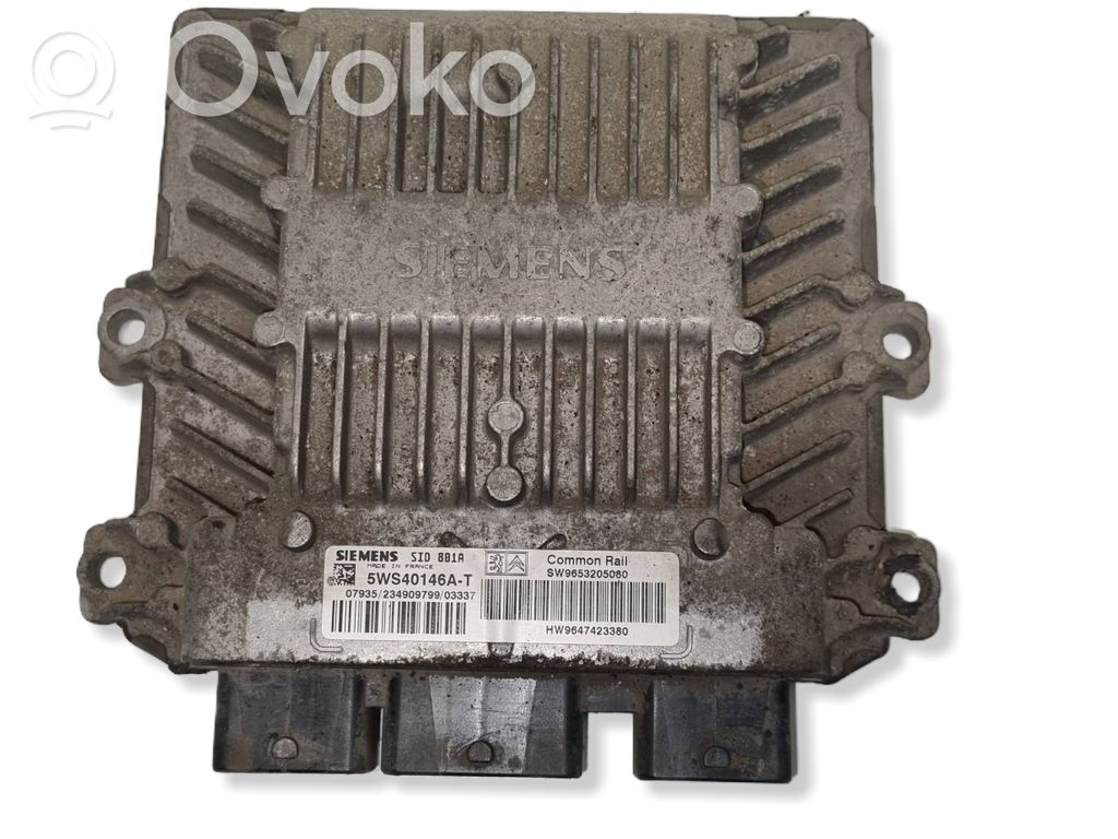 Peugeot Partner Engine control unit/module 