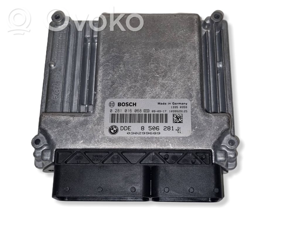Engine control unit/module   0281016068,8506281