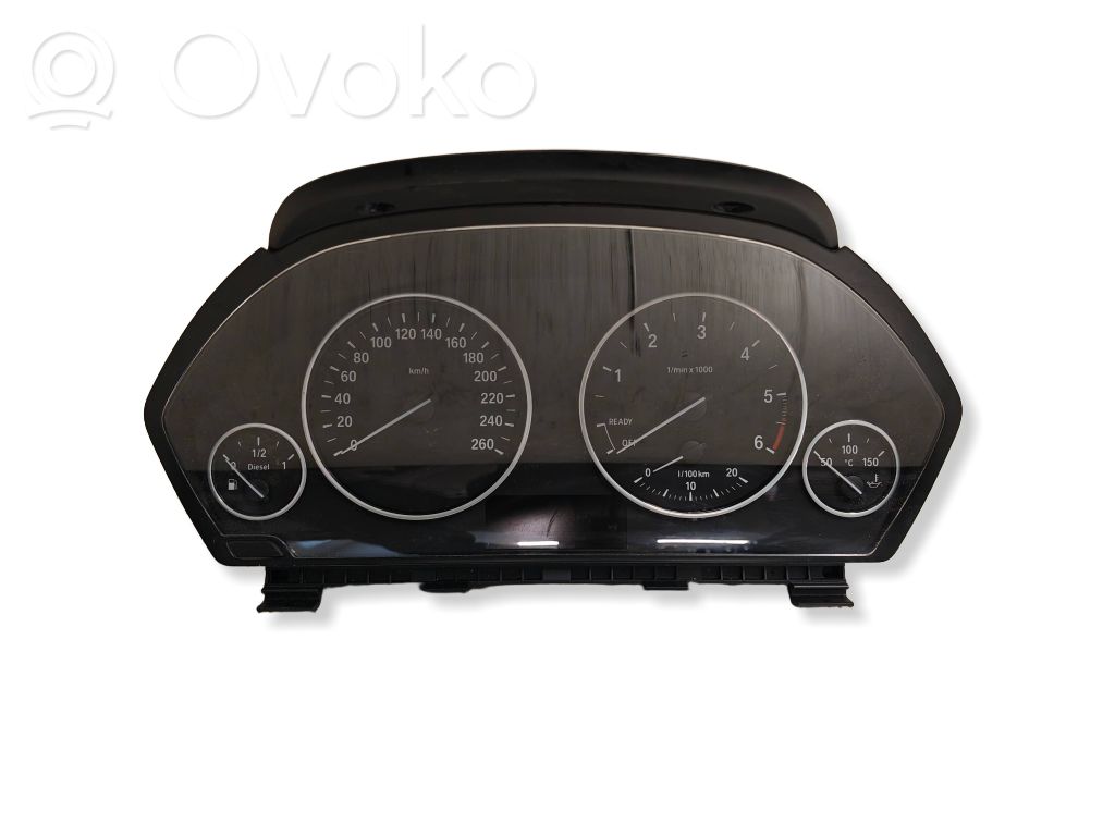 BMW 3 F30 F35 F31 Spidometrs (instrumentu panelī) 
