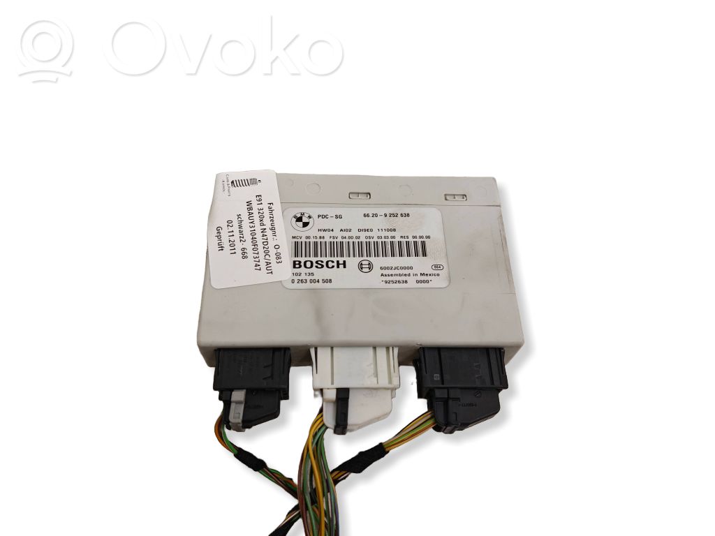 BMW 3 E90 E91 Sterownik / Moduł parkowania PDC 