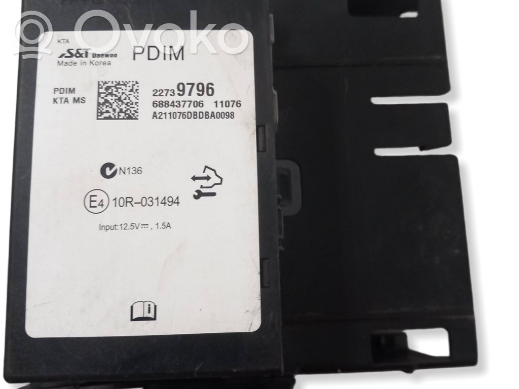 Unidad de control/módulo de bluetooth   22739796,688437706,10R031494