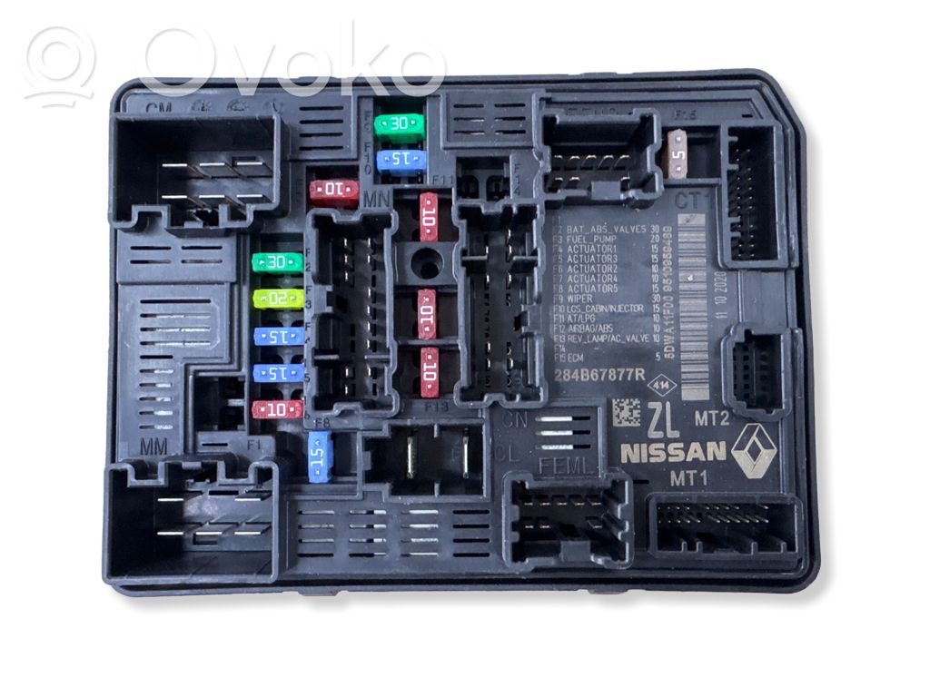 Renault Zoe SAM control unit 