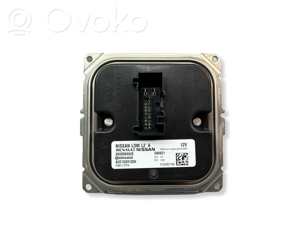 Sterownik / Moduł świateł LCM   260558992E,A2C15331200,012408211660