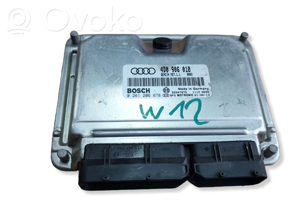 Audi A8 S8 D2 4D Engine control unit/module ECU 