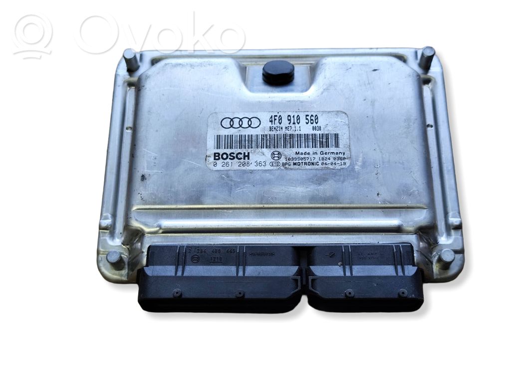 Galios (ECU) modulis   4E0910560,4E0910560E,0261208363,1039S05717