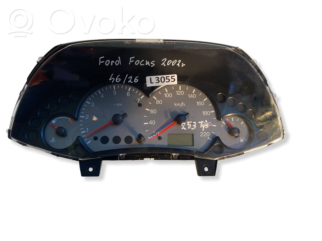 Speedometer (instrument cluster)   98AP10B885AA
