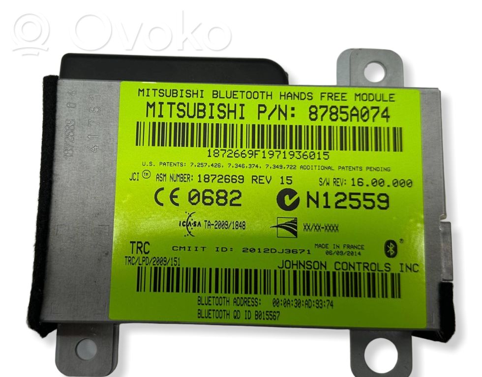 Mitsubishi Outlander Unidad de control/módulo de bluetooth 