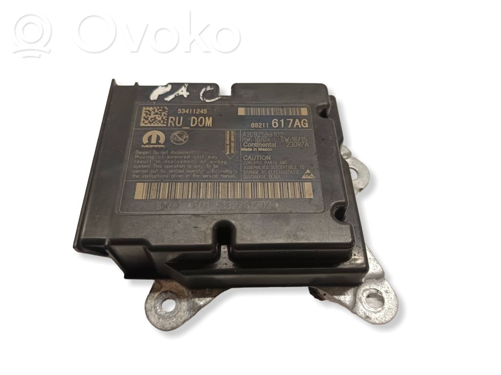 Chrysler Pacifica Airbag control unit/module 
