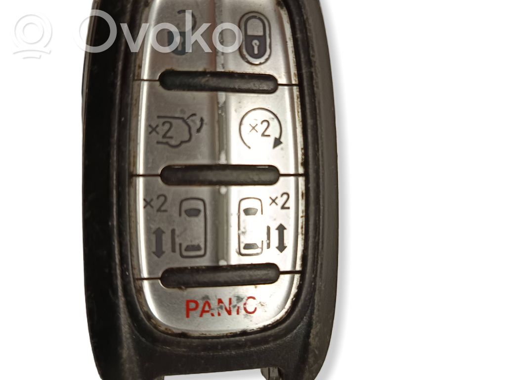 Chrysler Pacifica Ignition key/card 