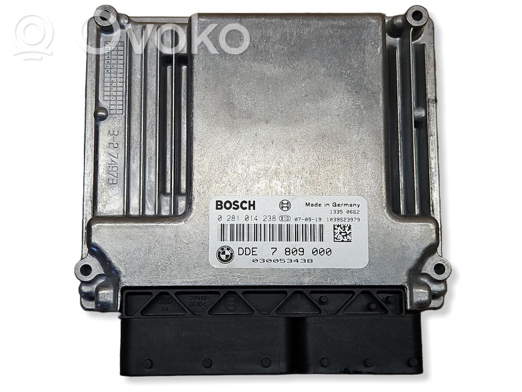 BMW 3 E90 E91 Engine control unit/module 