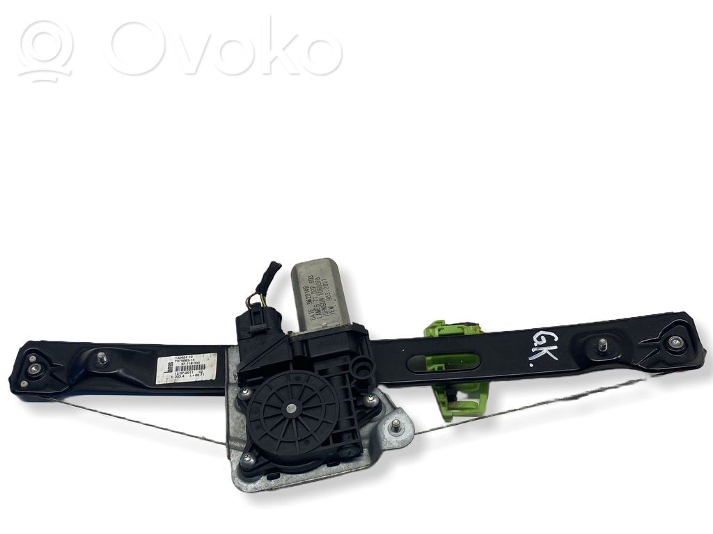 BMW 3 E90 E91 Regulador de puerta trasera con motor 