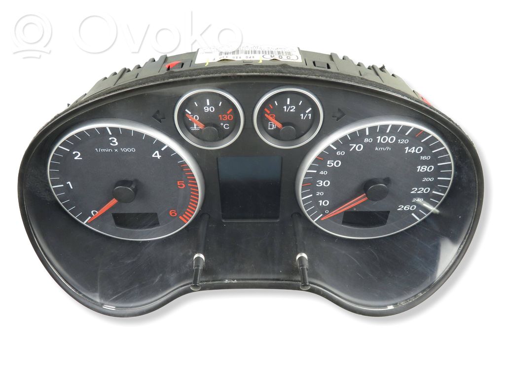 Audi A3 S3 8P Speedometer (instrument cluster) 