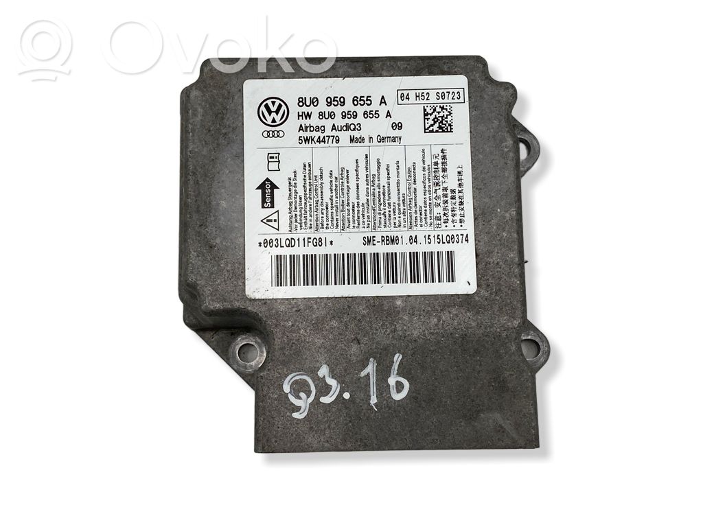 Audi Q3 8U Airbag control unit/module 