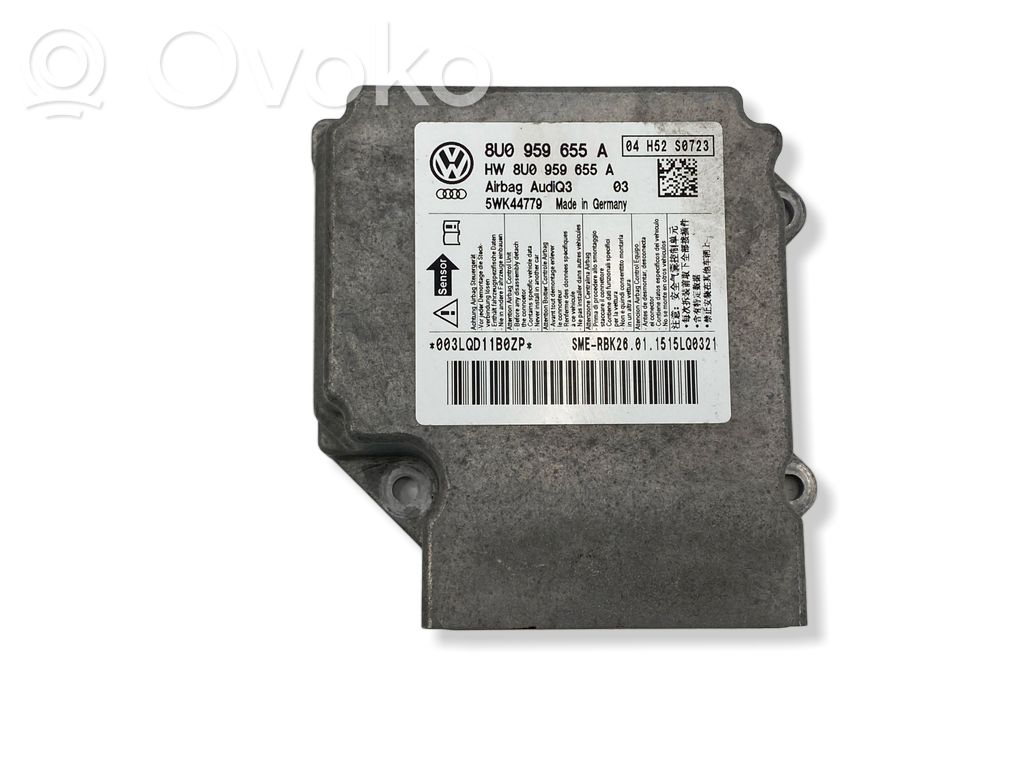 Airbag control unit/module   8U0959655A
