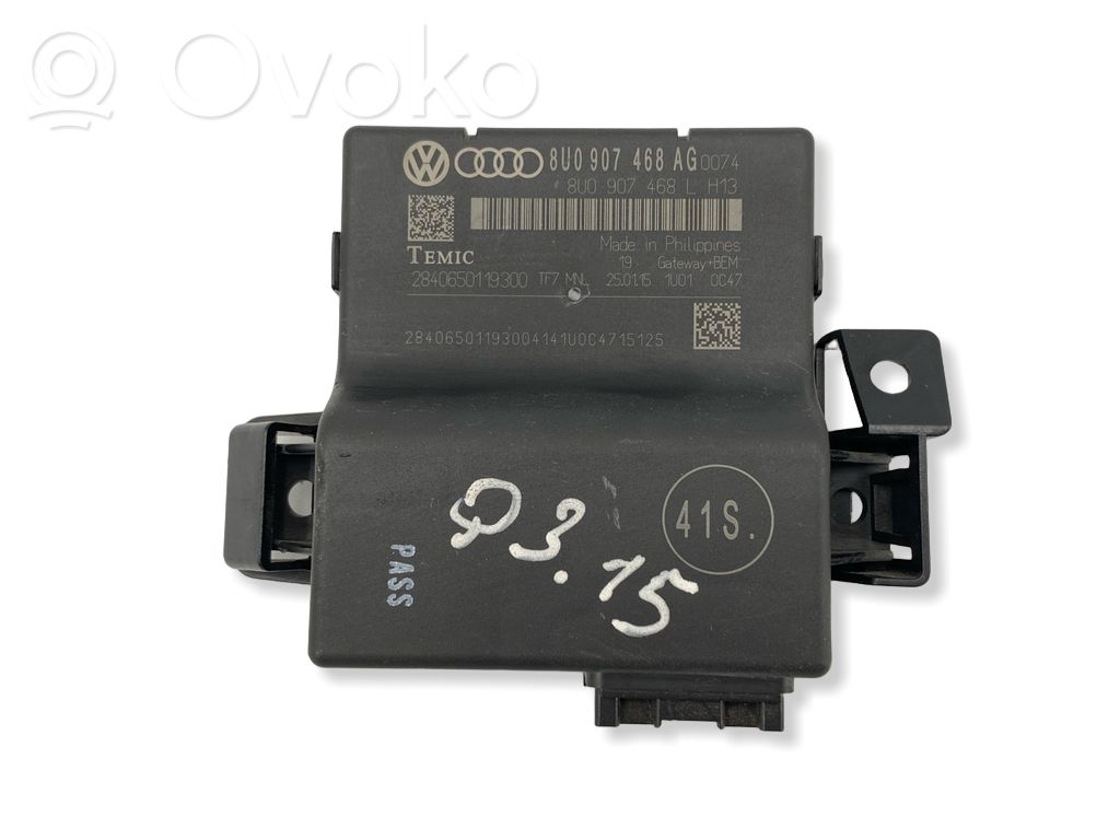 Audi Q3 8U Gateway control module 