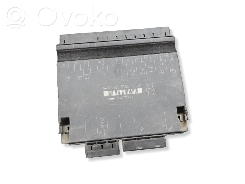 Module de commande de siège   2208201285,00007654A4
