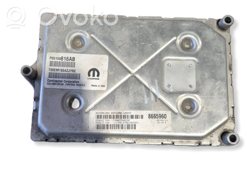 Engine control unit/module ECU   05150816AB