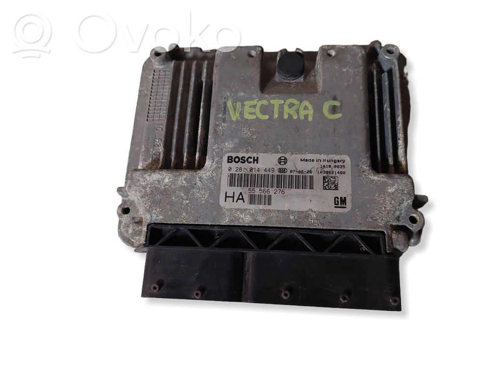 Opel Vectra C Engine control unit/module 