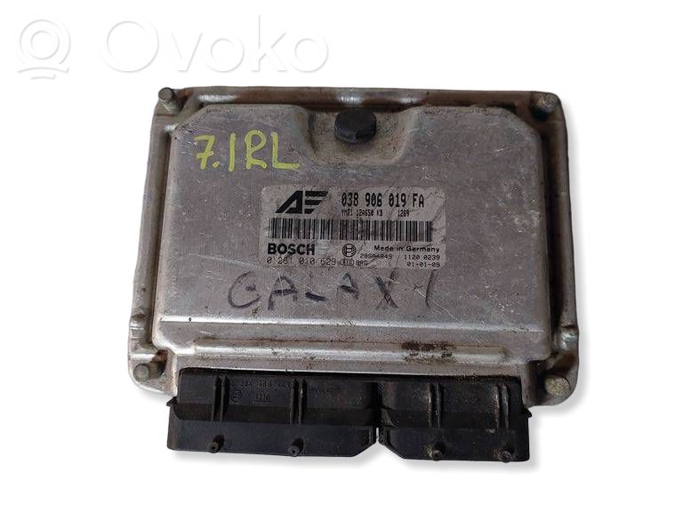 Motorsteuergerät/-modul   038906019FA,0281010629,YM2112A650KB